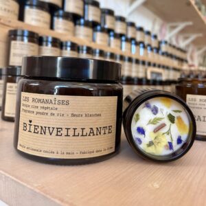Bougie Bienveillante - Poudre de riz & fleurs blanches