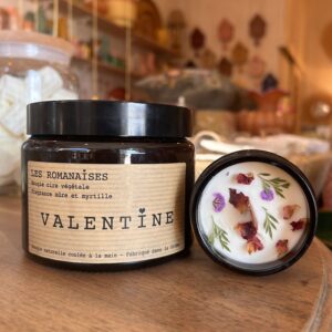 Bougie Valentine - Mure & Myrtille
