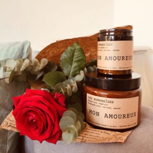 Bougie Mon Amoureux - Teck vétiver & santal