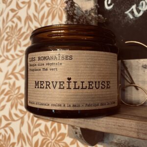 Bougie Merveilleuse - Thé vert