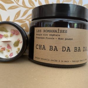 Bougie Cha ba da ba da - Florale & musc poudré