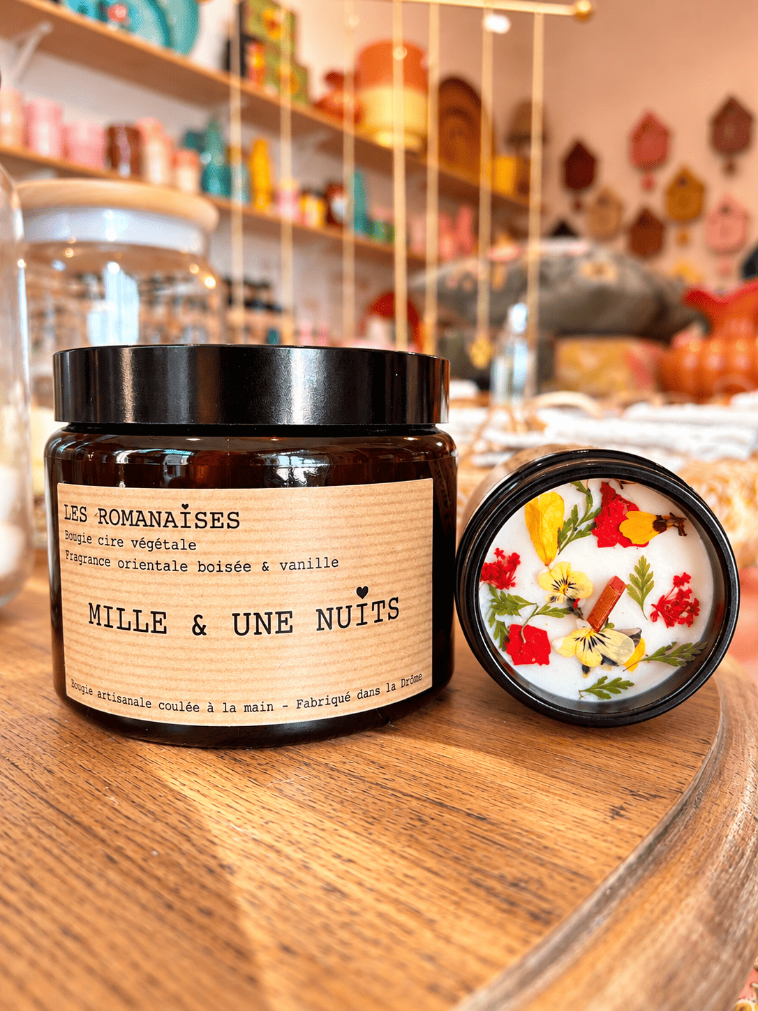 Bougie Mille & une nuits - Orientale boisée & vanille