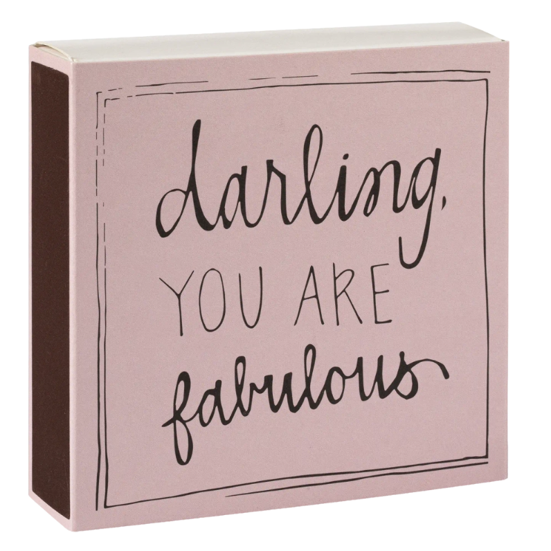 Boîte d’allumettes Darling You Are Fabulous – Archivist Gallery – Image 3