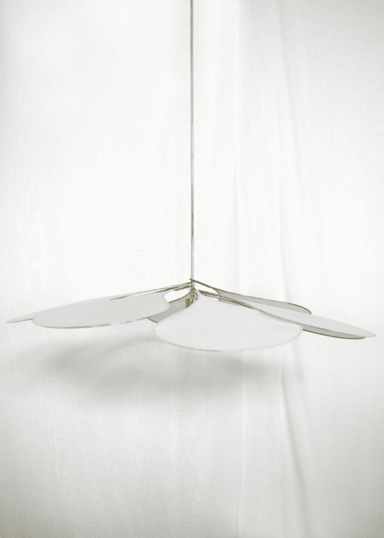 Suspension Pale originelle Naturel blanc Georges store – Image 3