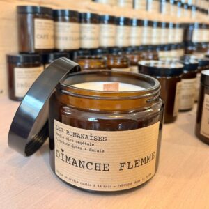 Bougie Dimanche flemme - Figue florale