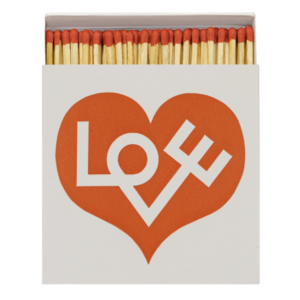 Boîte de 125 allumettes "Love"