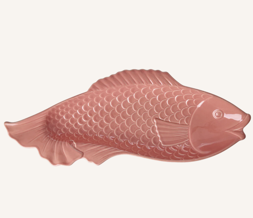 Grand plat poisson rose – Image 2