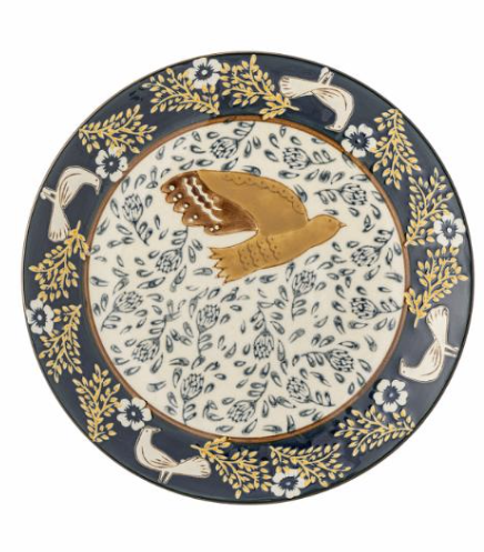 Assiette Oiseau Bleu Ø 16 – Image 3