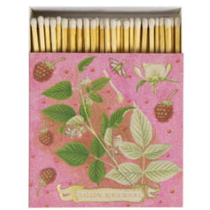 Boîte d'allumettes "Rose framboise"
