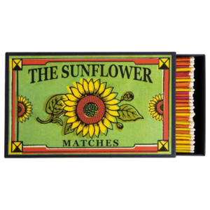 Boîte d'Allumettes géante Tournesol