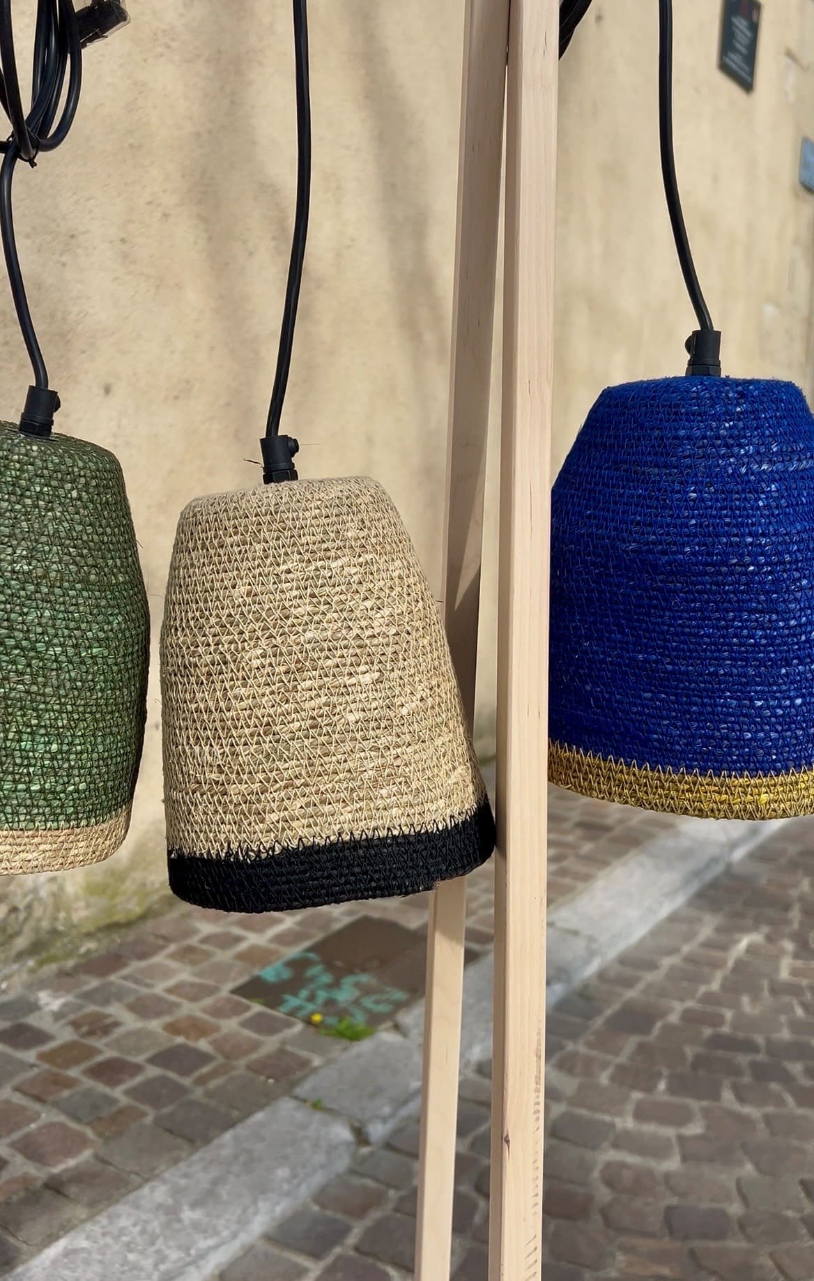 Suspension bohème en fibre naturelle - Plusieurs coloris – Image 3