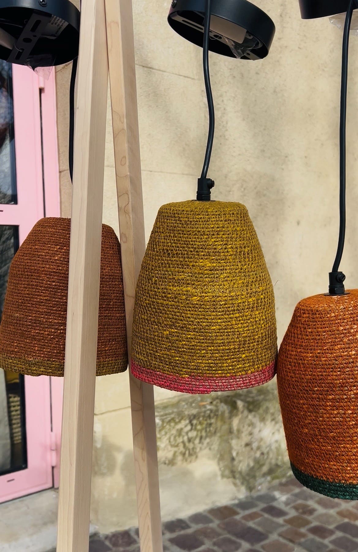 Suspension bohème en fibre naturelle - Plusieurs coloris – Image 5