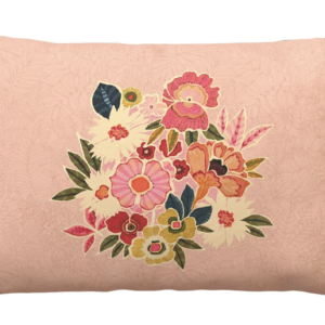 Housse de coussin d'extérieur KIMIKO rose 60 x 40cm