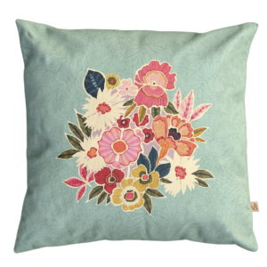 Housse de coussin d'extérieur KIMIKO céladon 45 x 45cm