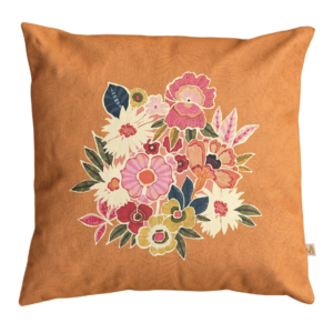 Housse de coussin d'extérieur KIMIKO mandarine 45 x 45cm