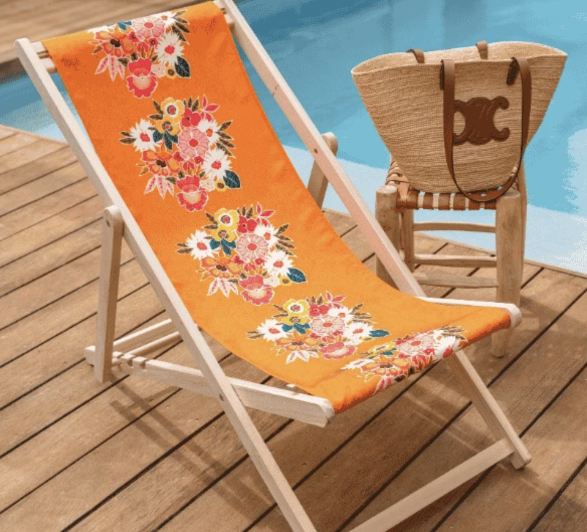 TOILE DE TRANSAT / CHILIENNE KIMIKO MANDARINE – Image 2