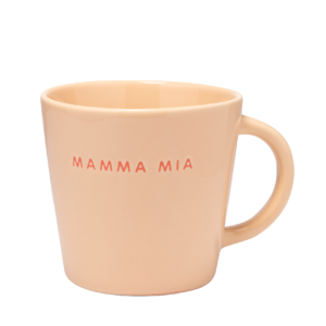 Tasse/Mug en céramique pêche MAMMA MIA