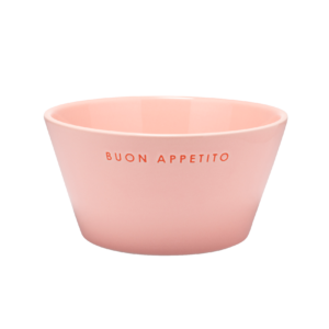 Bol céramique Rose BUON APPETITO