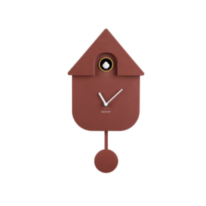 Karlsson — Horloge à pendule Coucou Rouge Bordeaux