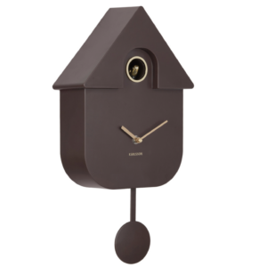 Karlsson — Horloge à pendule Coucou Marron