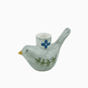 Bougeoir Oiseau Bleu - Petit format
