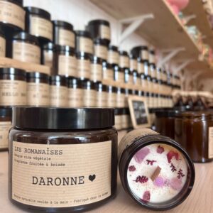 Bougie DARONNE ♥- Fruitée & boisée