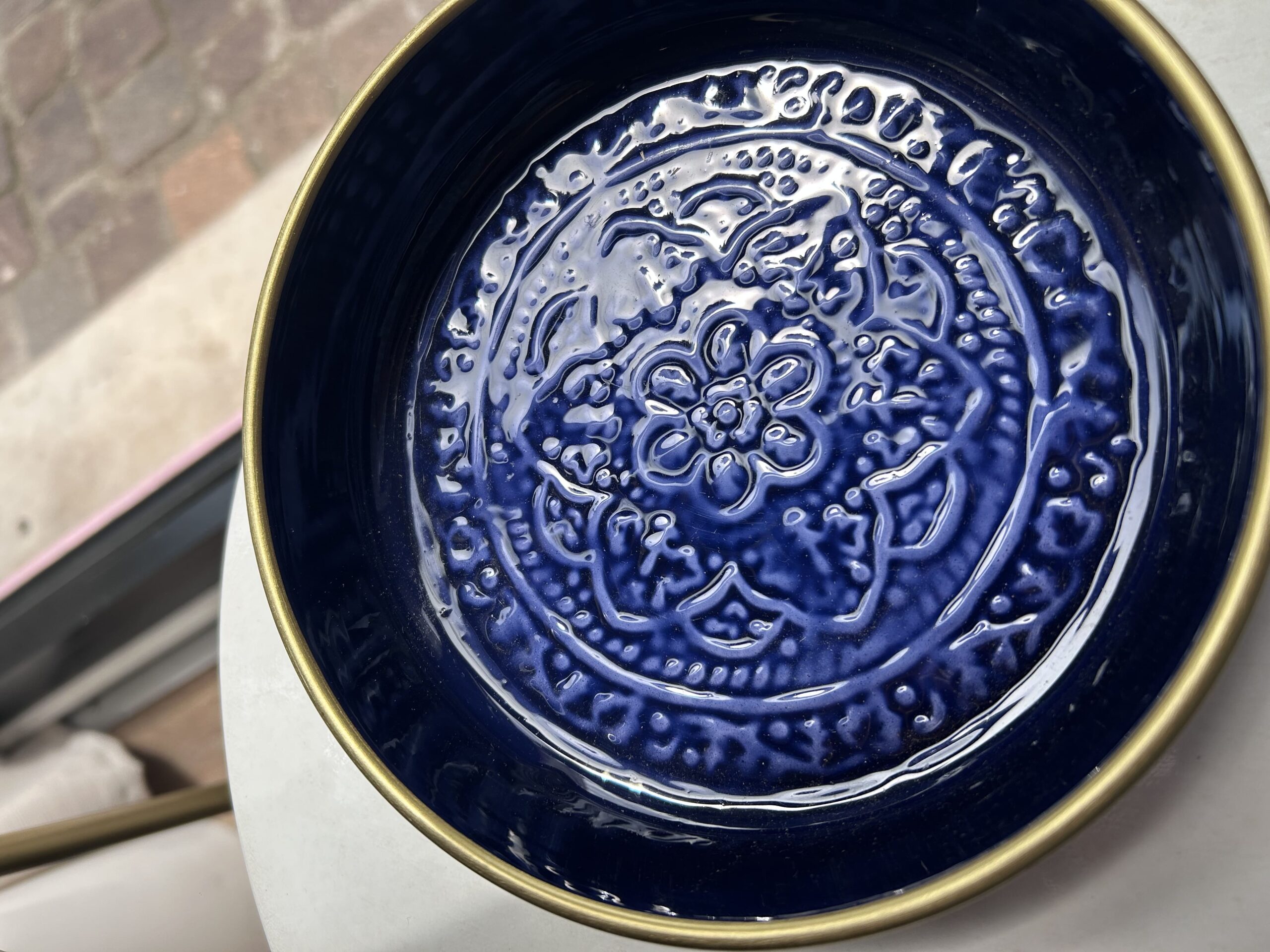Plateau Berbère Bleu Majorelle - Plusieurs tailles – Image 4
