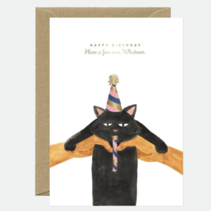 Whatever cat Happy Birthday - Carte de voeux