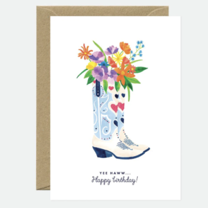 Santiag Birthday - Carte de voeux