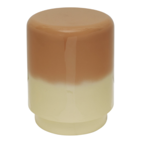 Tabouret - Table d’appoint Bicolore Jaune & Orange