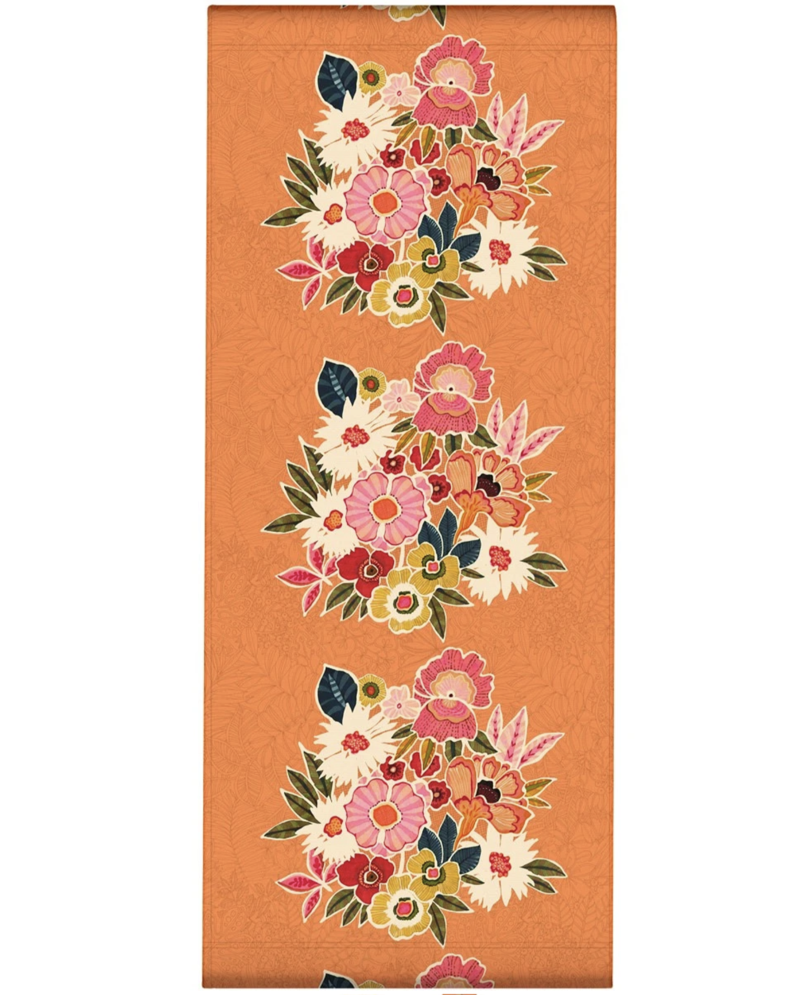 TOILE DE TRANSAT / CHILIENNE KIMIKO MANDARINE