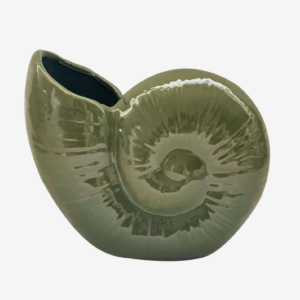 Vase céramique Coquillage Vert Opjet