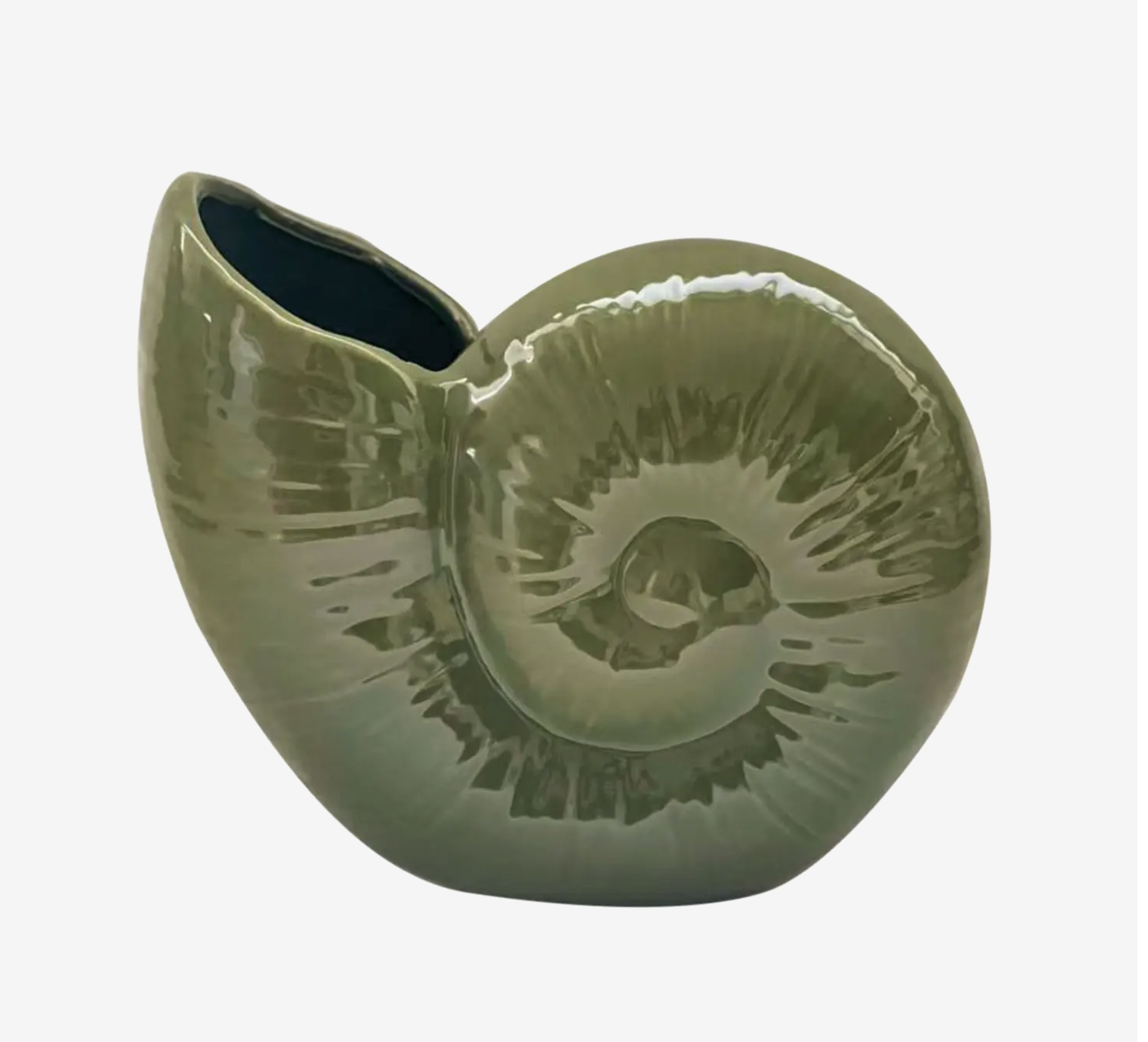 Vase céramique Coquillage Vert Opjet
