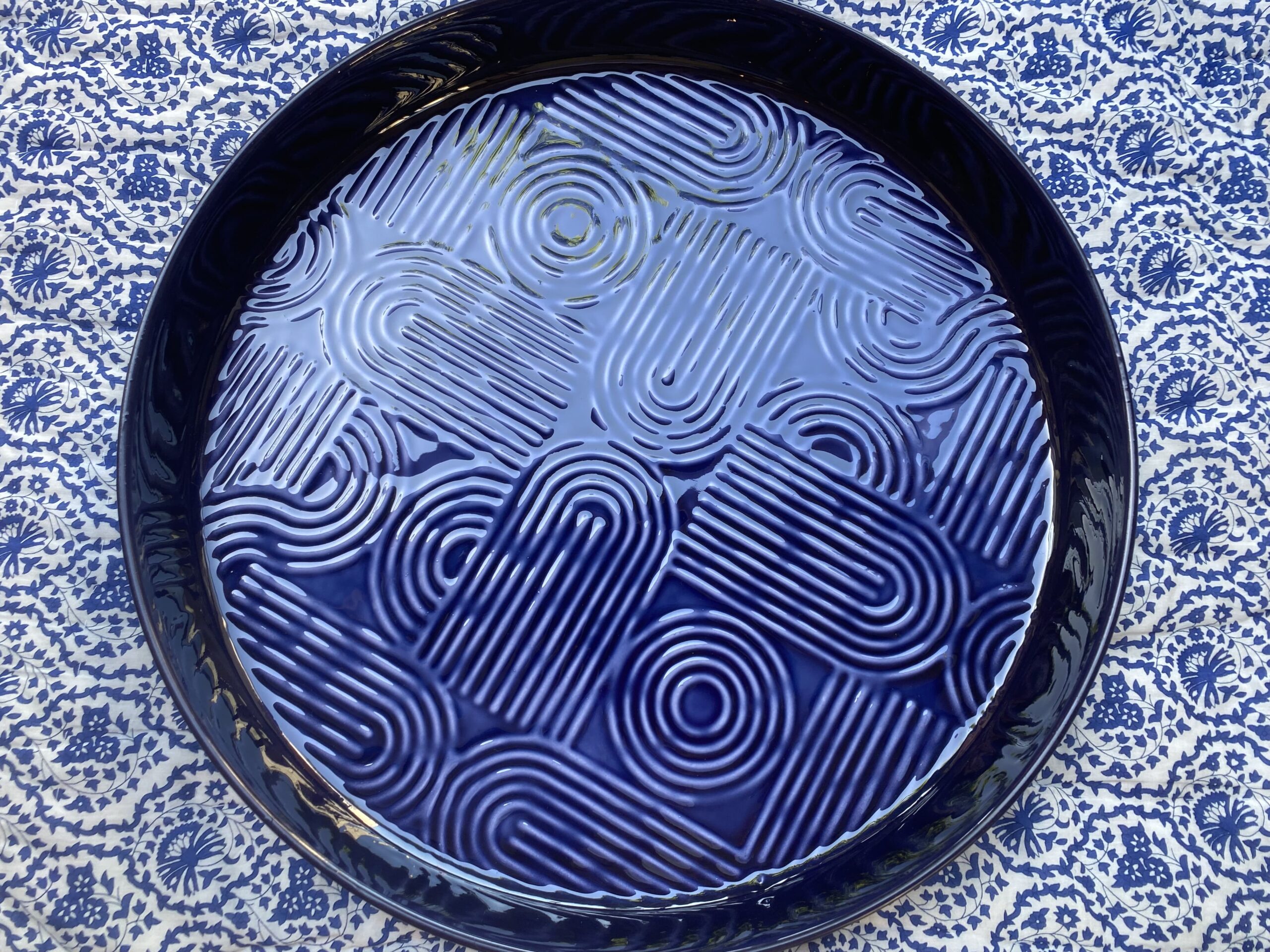 Plateau Molitor Bleu Majorelle - Plusieurs tailles