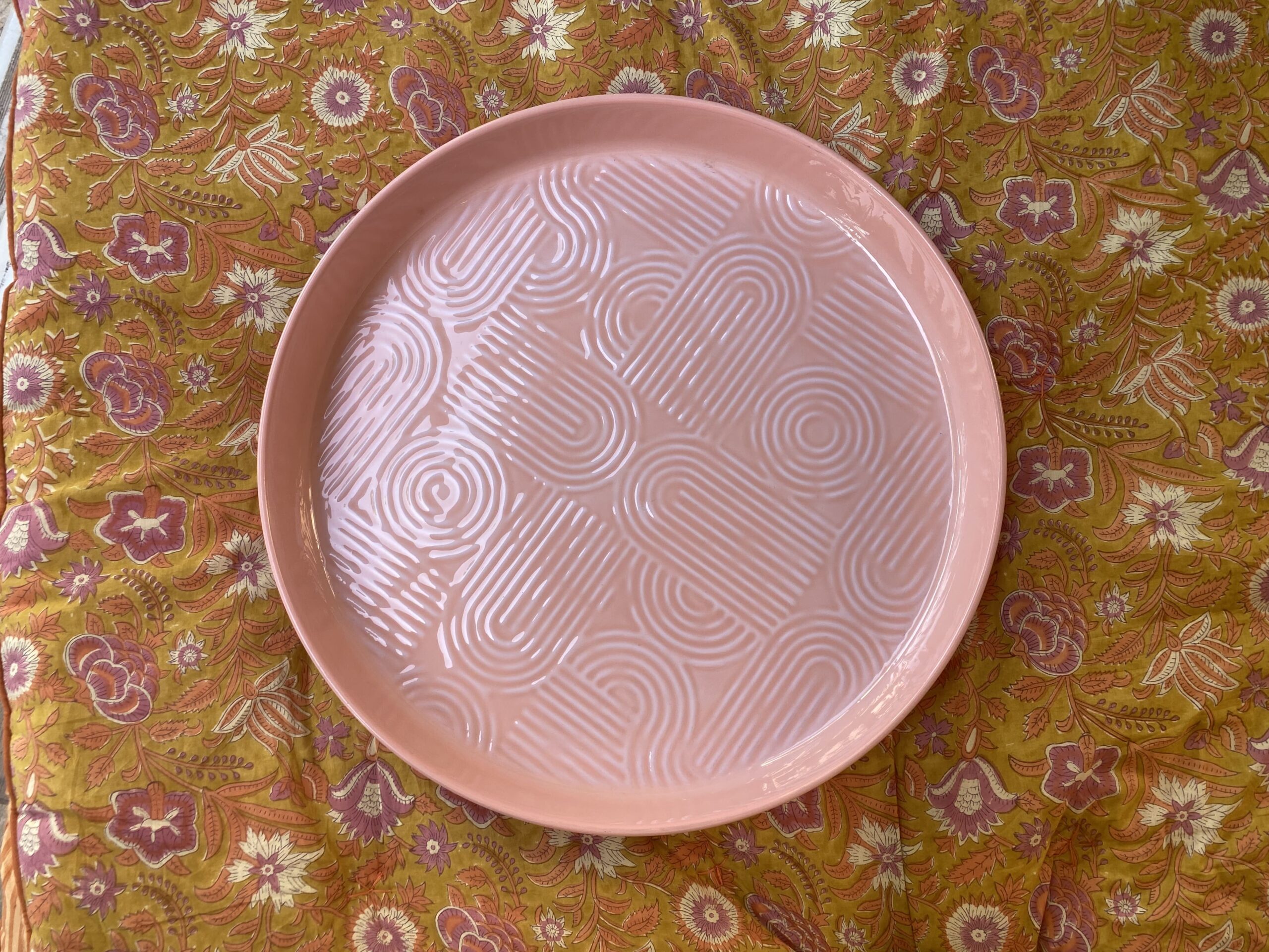 Plateau Molitor Rose- Plusieurs tailles