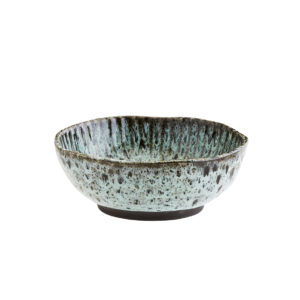 Bol en Grès Vert Pétrole 55 cl – Madam Stoltz