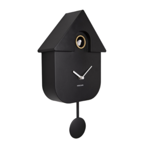 Karlsson — Horloge à pendule Coucou Noir