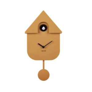 Karlsson — Horloge à pendule Coucou Ochre yellow