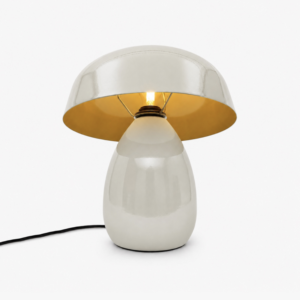 Lampe Champignon H29,5 cm beige – Bazar de Luxe