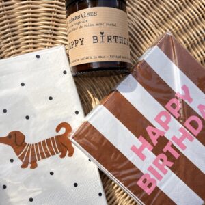 Serviettes en papier Teckel Dog x15 – OPJET