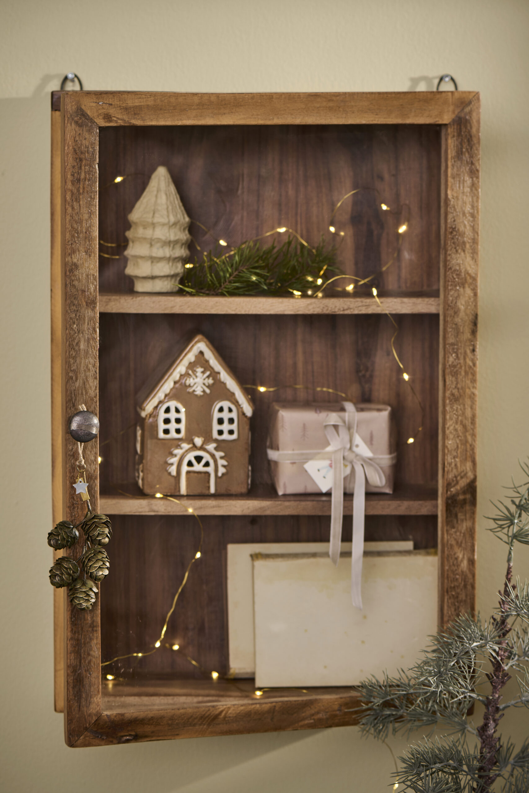 Maison photophore de Noël Pain d'épices Flocon – Ib Laursen – Image 2