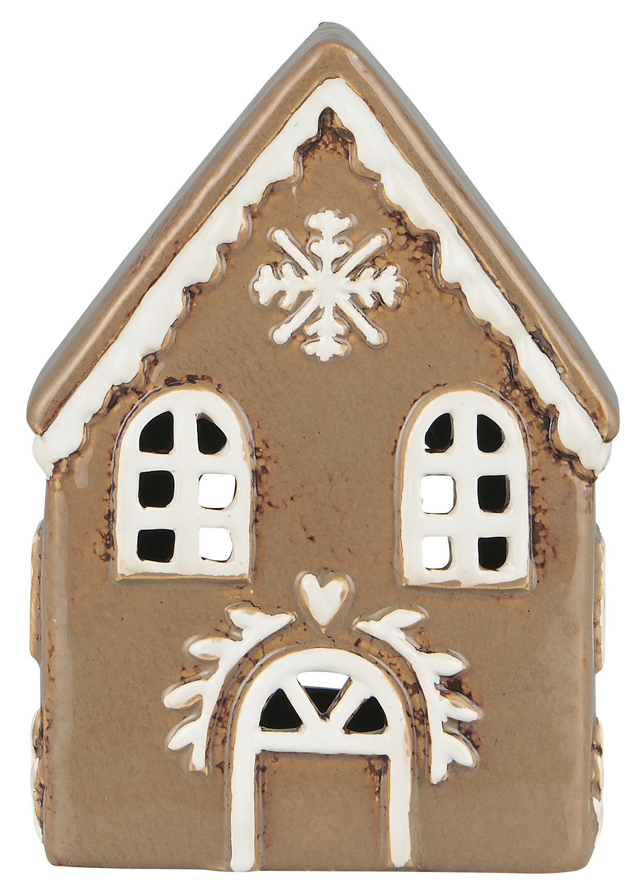 Maison photophore de Noël Pain d'épices Flocon – Ib Laursen – Image 6