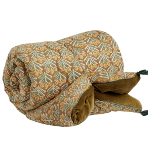 Bout de lit / Sofa Cover Mahal Bronze – Bonheur du Jour