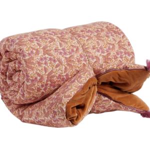 Bout de lit / Sofa Cover Nalini Rose – Bonheur du Jour