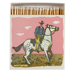 Boîte d’allumettes Cowboy Rose – Archivist Gallery