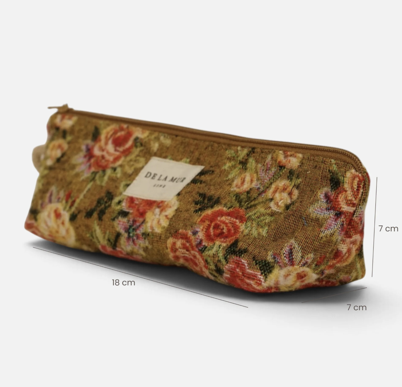 Trousse fleurie Esme en jacquard – De La Mur – Image 4