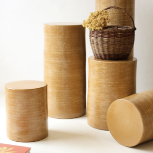 Table d’appoint Roucas en céramique Ambre Ø31 cm – Masamé