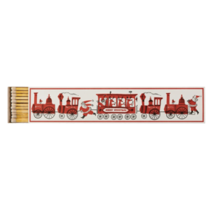 Grandes allumettes de Noël Santa Trains – Archivist Gallery