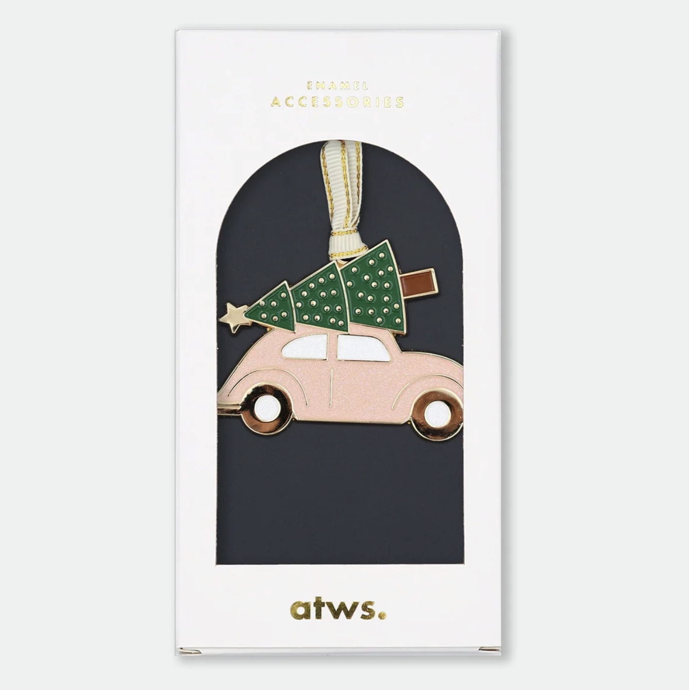Décoration de Noël Voiture Rose et Sapin – All the Ways to Say