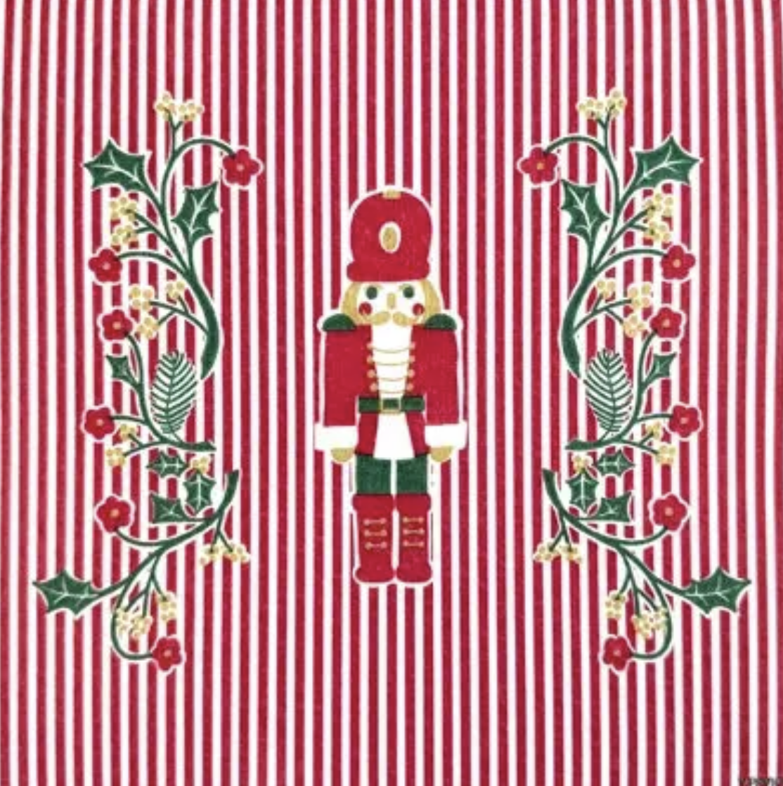Grandes Serviettes de Noël Casse-Noisette – Françoise Paviot – Image 2